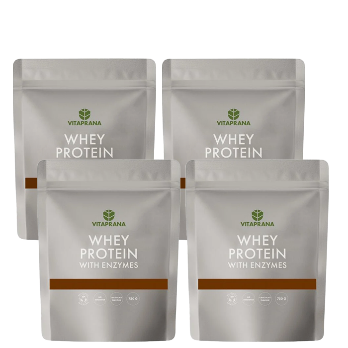 Mix&Match 4 x Valleproteinkoncentrat 750 g