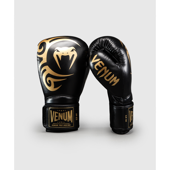 VENUM X MIKE TYSON TIGER Boxing Gloves Black/Gold