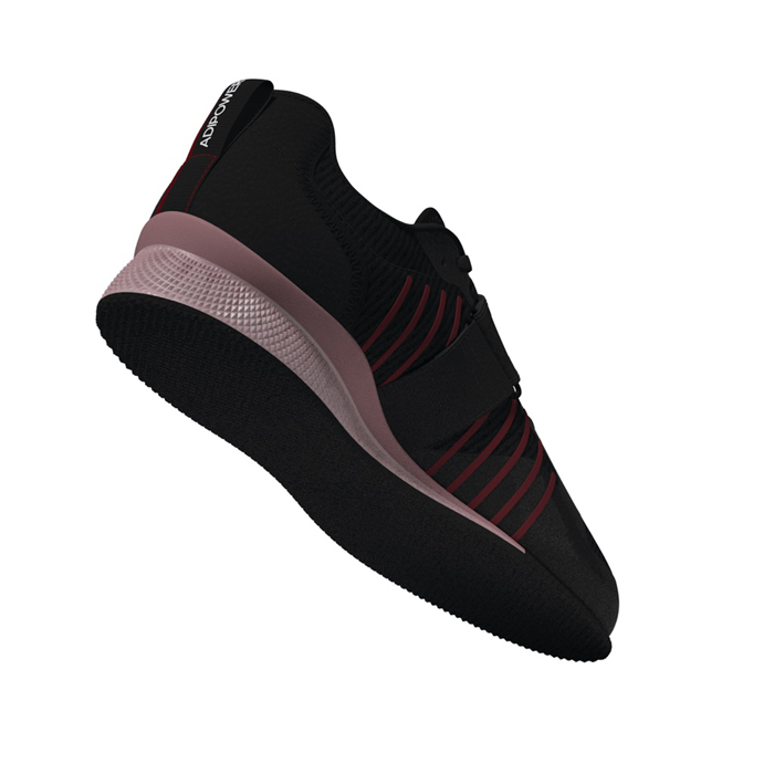 Adipower Weightlifting 3 Sko Sort Hvid/R&oslash;d