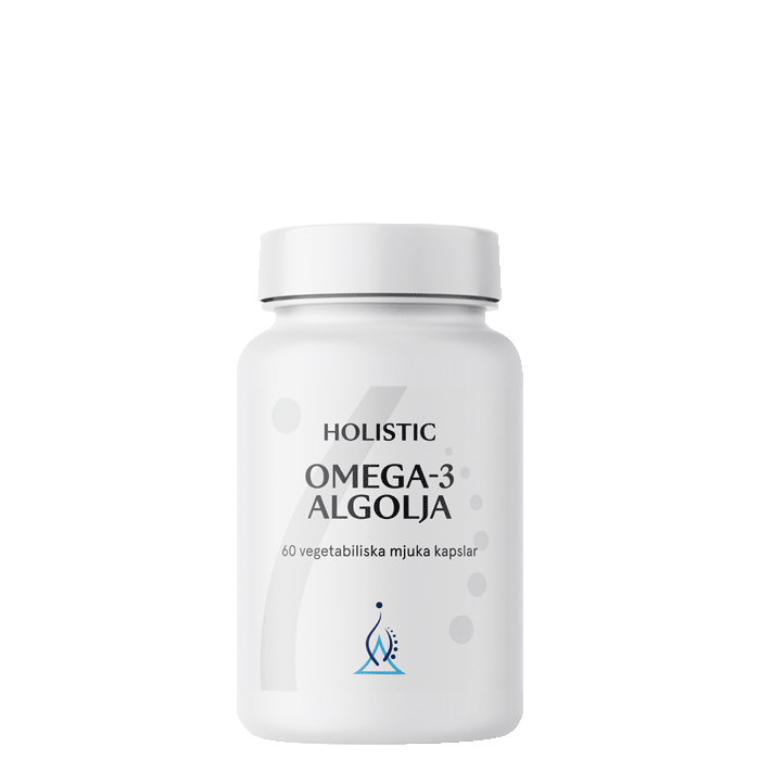 Omega-3 algeolie (vegansk), 60 kapsler