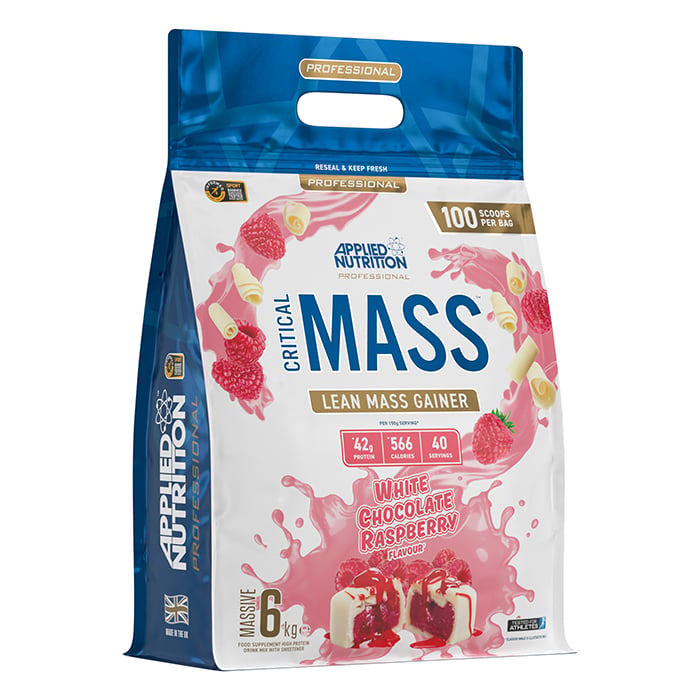 Applied Nutrition - Critical Mass Professional White Chocolate & Raspberry 6000g