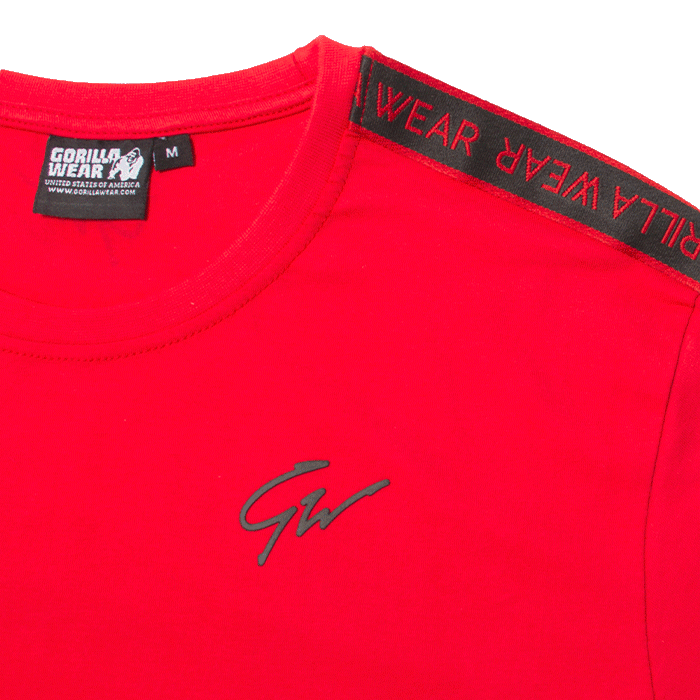 Chester T-Shirt, Red/Black