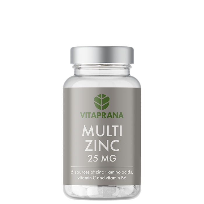 Multi Zinc 25 mg 110 kapsler