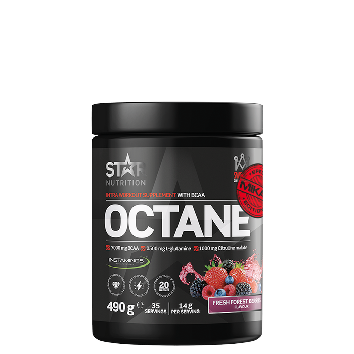 Octane, 490g, Fresh Forest Berries, Kort datum