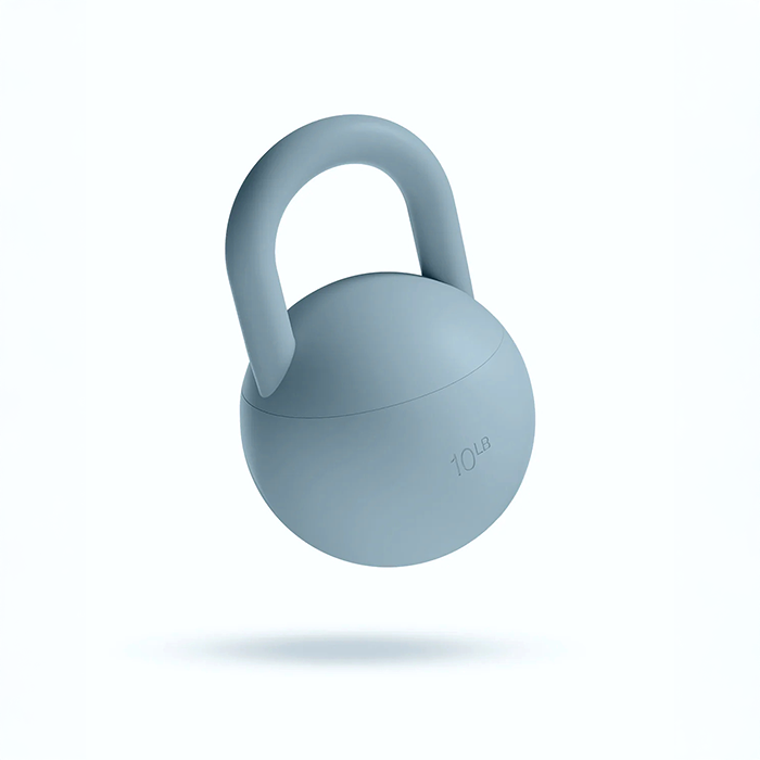 Kettlebell 10lb 4,5 kg Bl&aring;