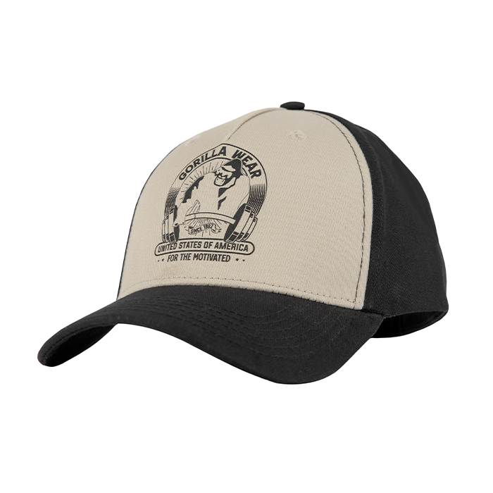 Buckley Cap, black/beige