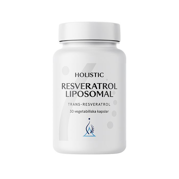 Holistic Resveratrol Liposomal, 30 kapsler