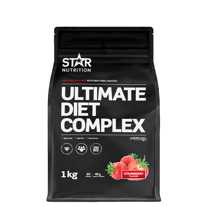 Ultimate Diet Complex M&aring;ltidserstatning 1 kg strawberry
