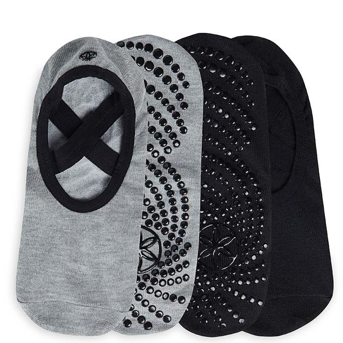 Grippy Yogastrømper 2-pak