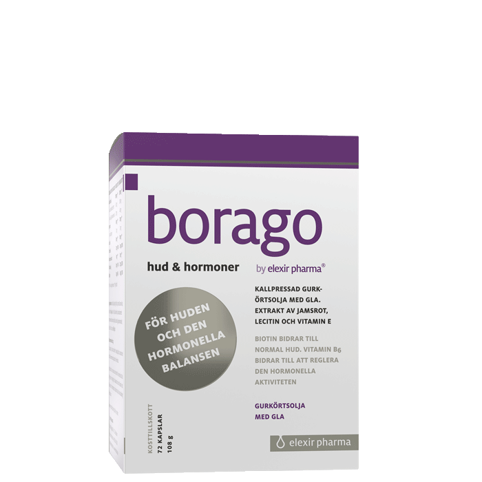Borago Yamsrod ØKO, 1065 mg, 72 stk.