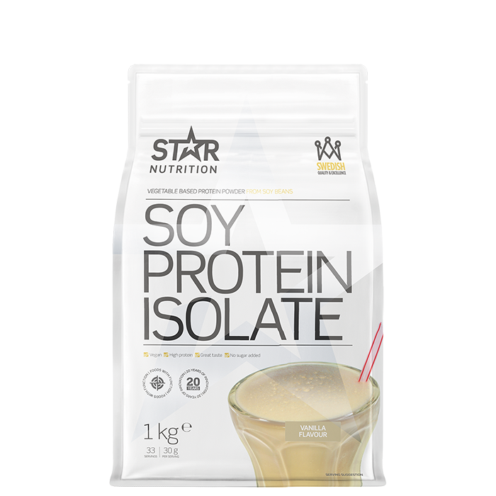 Star Nutrition Soy Protein Isolate Vanilla 1000g
