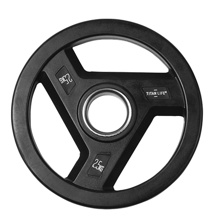 Vægtskive Gummi 50 mm 1,25–25 kg