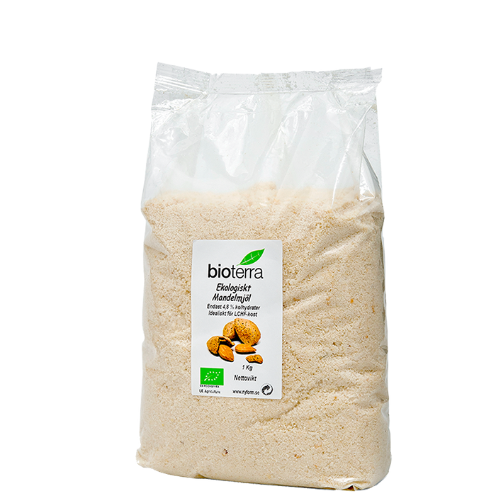 &Oslash;kologisk Mandlermel 1 kg