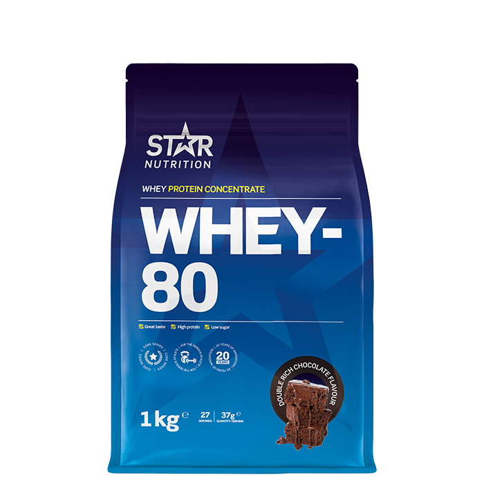 Whey-80, 1 kg, Double Rich Chocolate