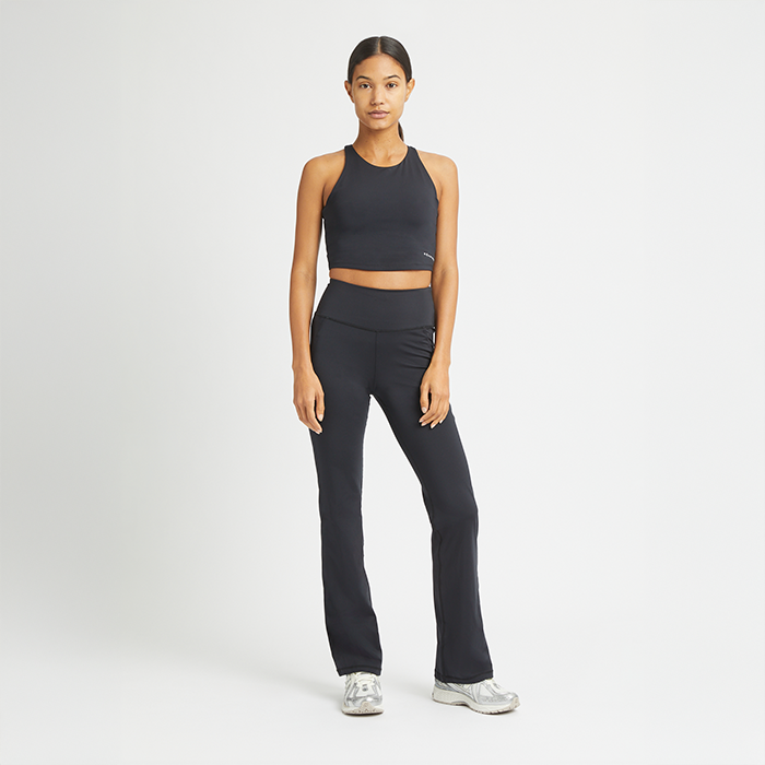 Flattering High Waist Pants Sort