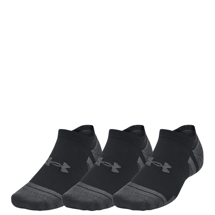 Under Armour Strømper 3P Performance Tech Low Socks Sort polyester Medium