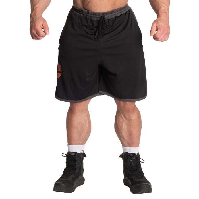 Gasp Mesh Shorts Sort Gr&aring;