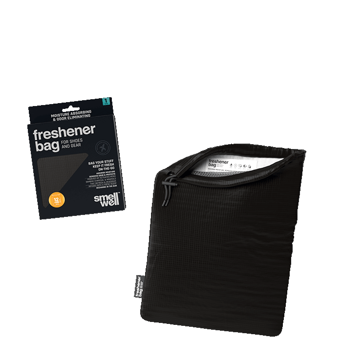 SmellWell Freshener Bag, 12 liter, Black