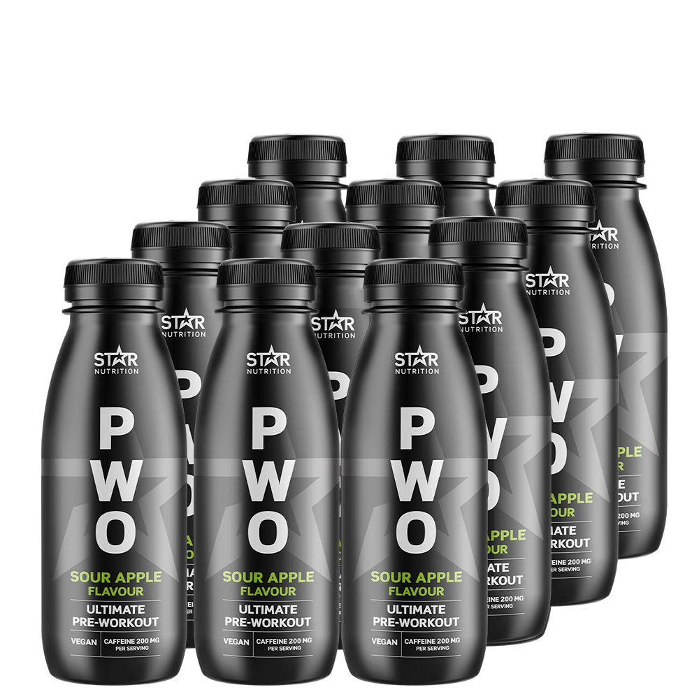 12 x PWO Drink 330 ml