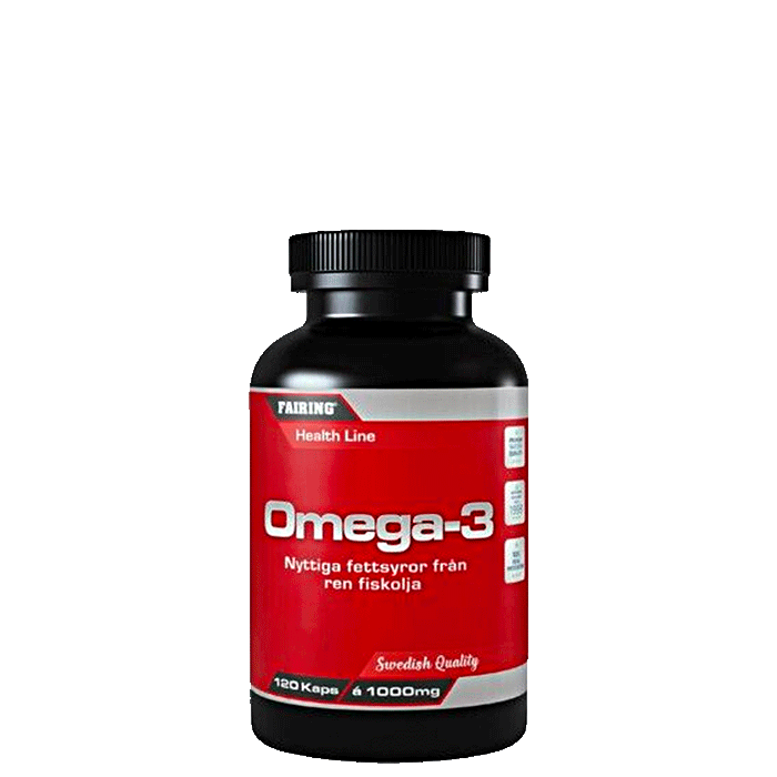 Omega-3, 120 kapsler, Fairing