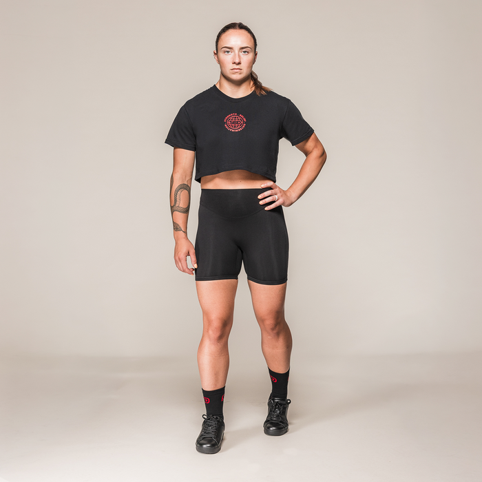 Classic Cropped T-shirt Dame