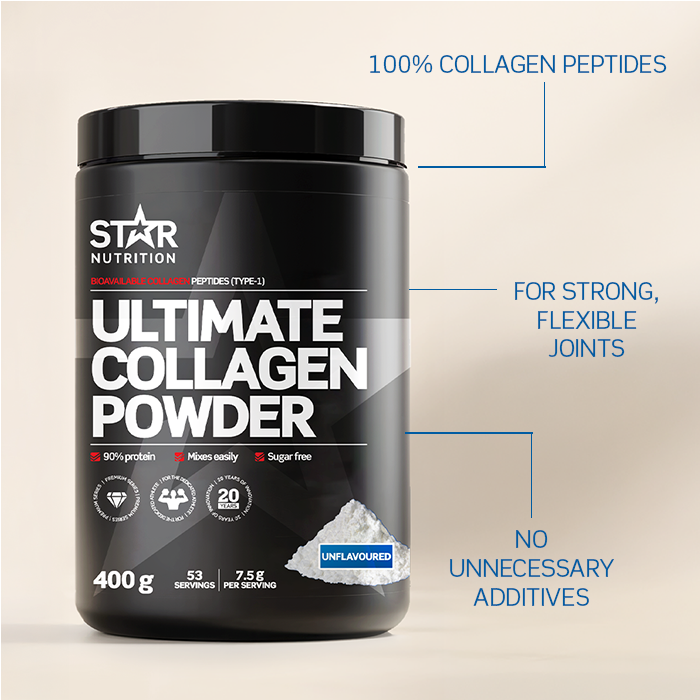 Ultimate Collagen Powder Collagen peptider 400 g unflavoured