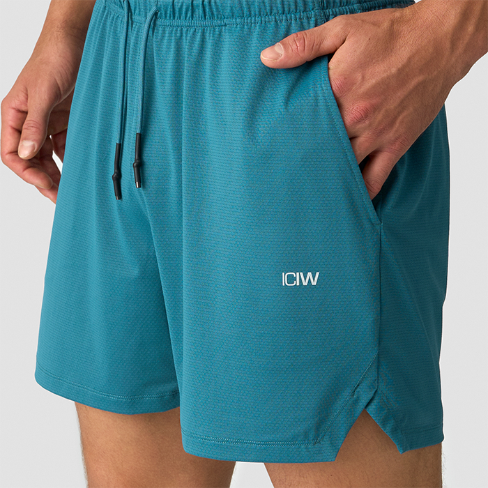 Stride Shorts, Light Faded Teal