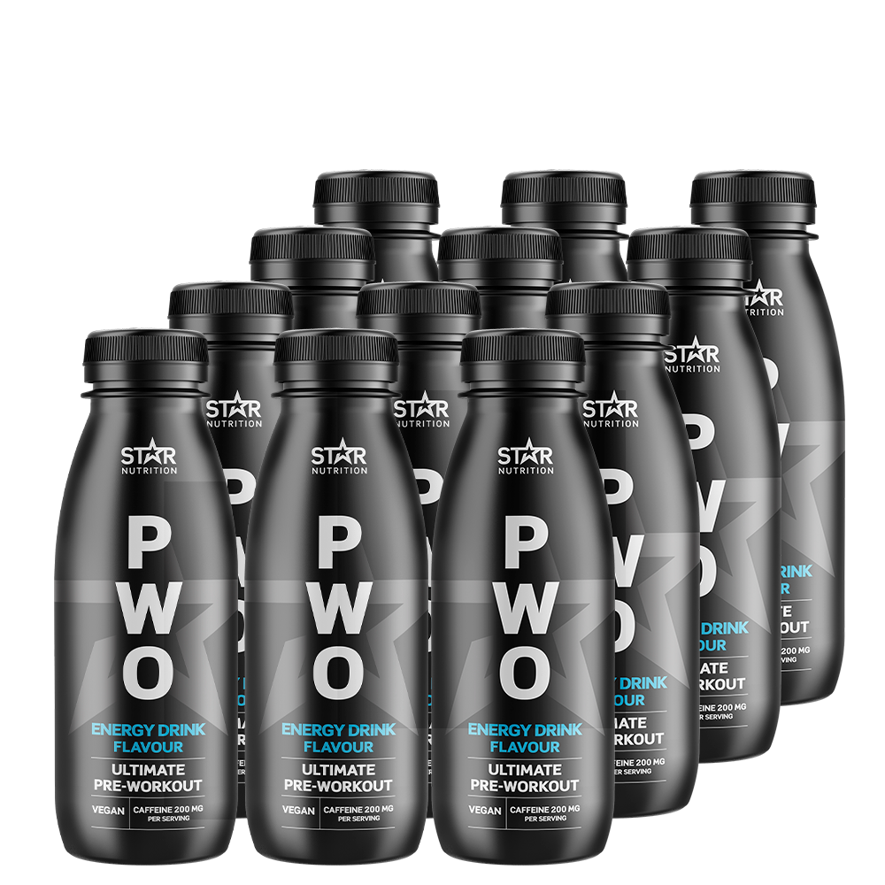 12 x PWO Drink 330 ml