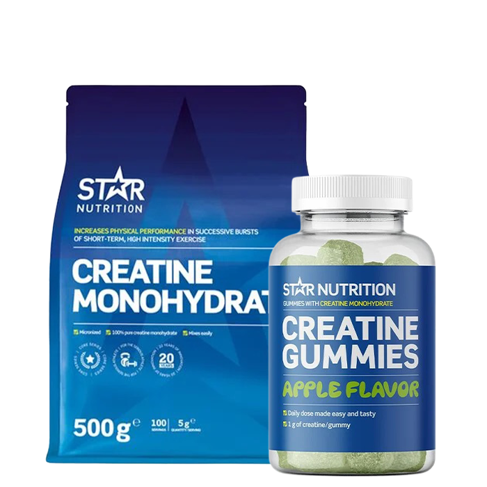 Creatine Monohydrate 500 g + Creatine Gummies