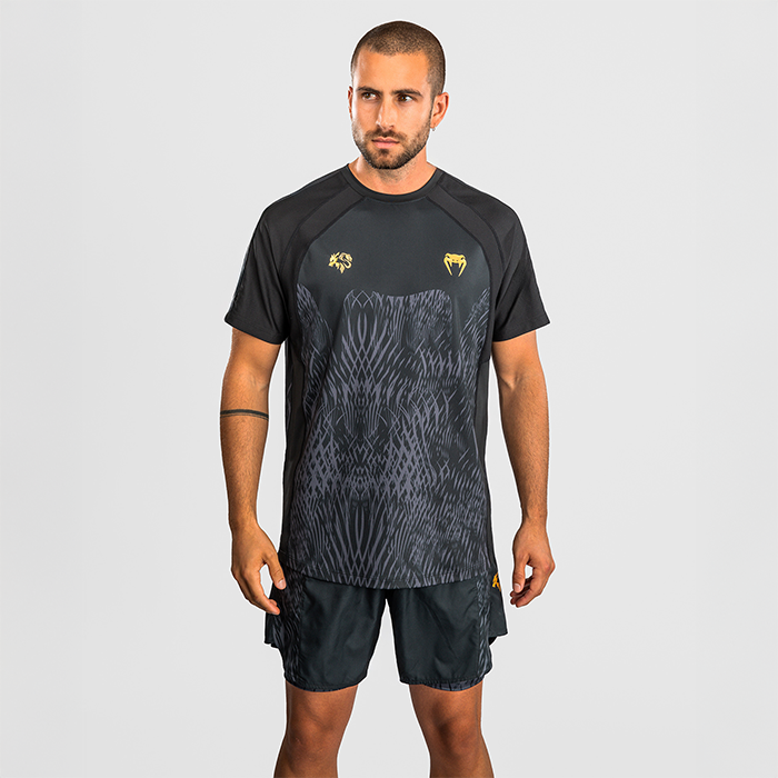 Venum X Chimaev Wild Borz Dry Tech T-shirt Sort Grå
