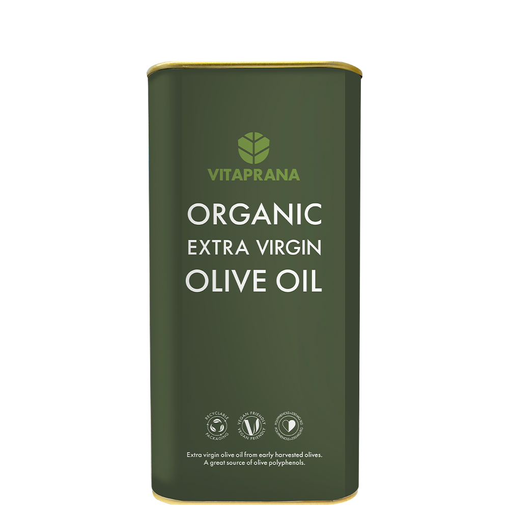 &Oslash;kologisk Extra Virgin Olivenolie 1 liter