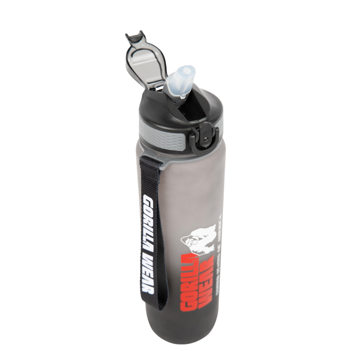 Gradient Vandflaske 1000 ml Sort/Gr&aring;