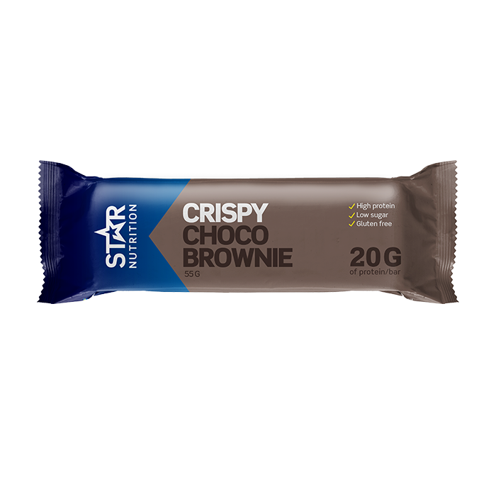 Star Nutrition Protein Bar 55 g Choco Brownie Kort datum