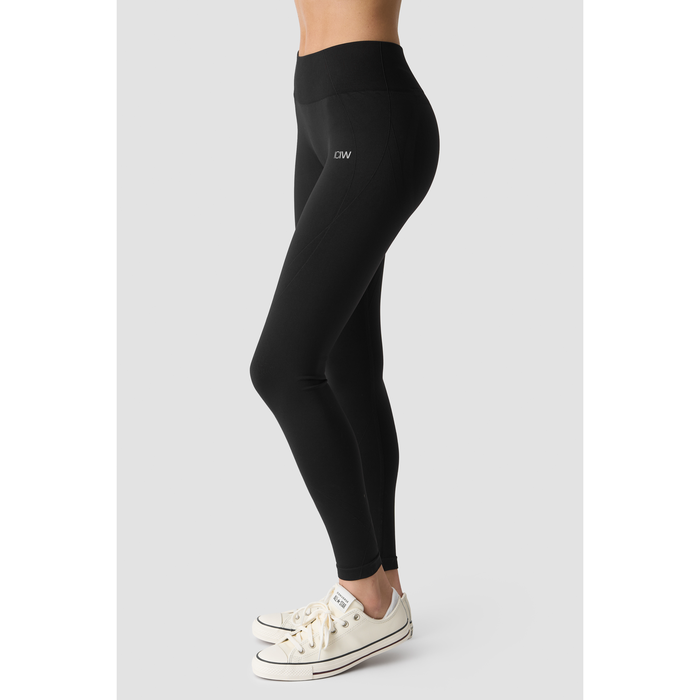 Shape Tights Mid Waist Sort