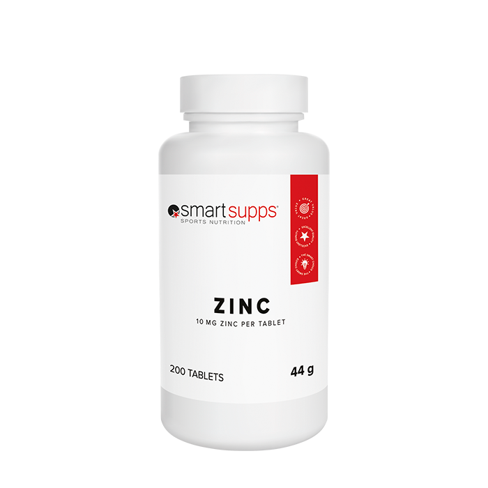 SmartSupps Zinc Citrate, 200 tabs, kort datum