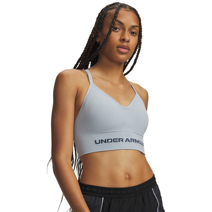 Vanish Seamless Low Bra Blue Fog