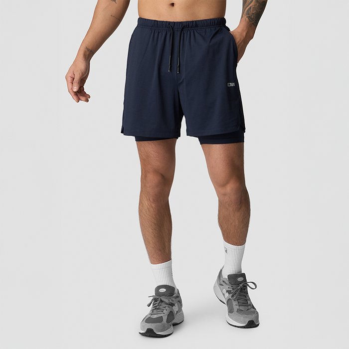 Stride Shorts Marineblå