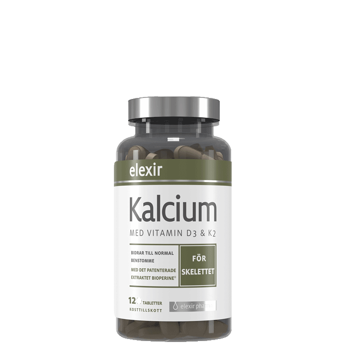 Kalcium, 120 tabletter