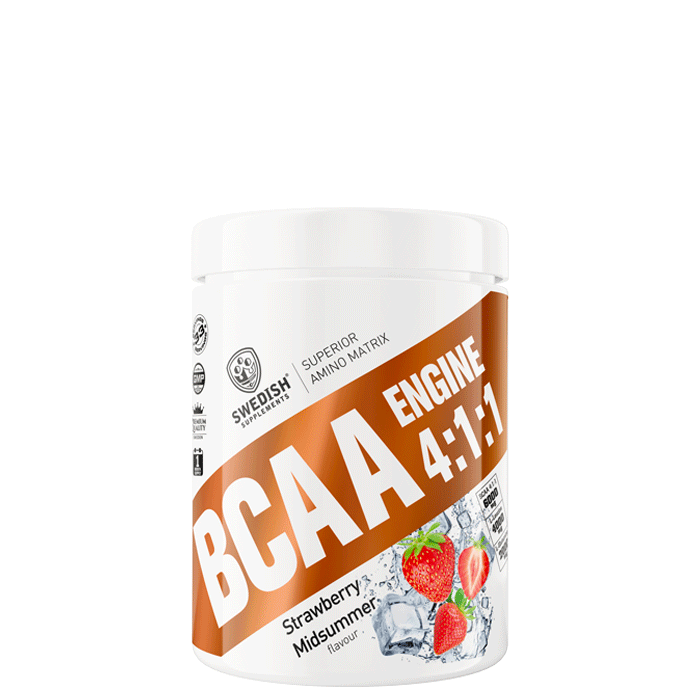 BCAA Engine 4.1.1, 400 g, Strawberry Midsummer