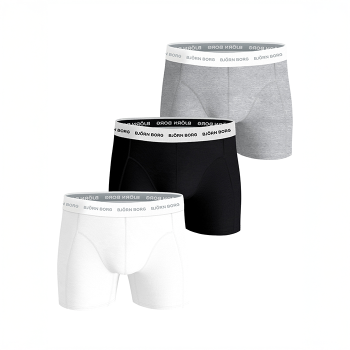 Björn Borg Cotton Stretch Boxers 3-pack Multi, L