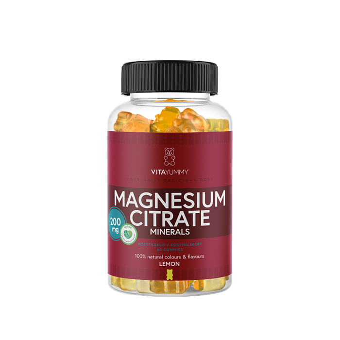 Magnesiumcitrat Citron 60 Gummier