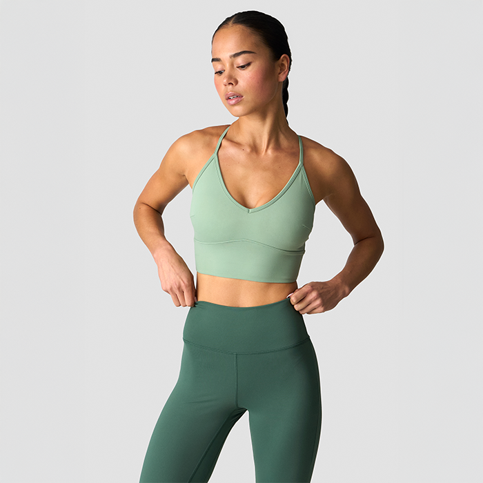 Nimble Sports-BH Lys Mosgrøn