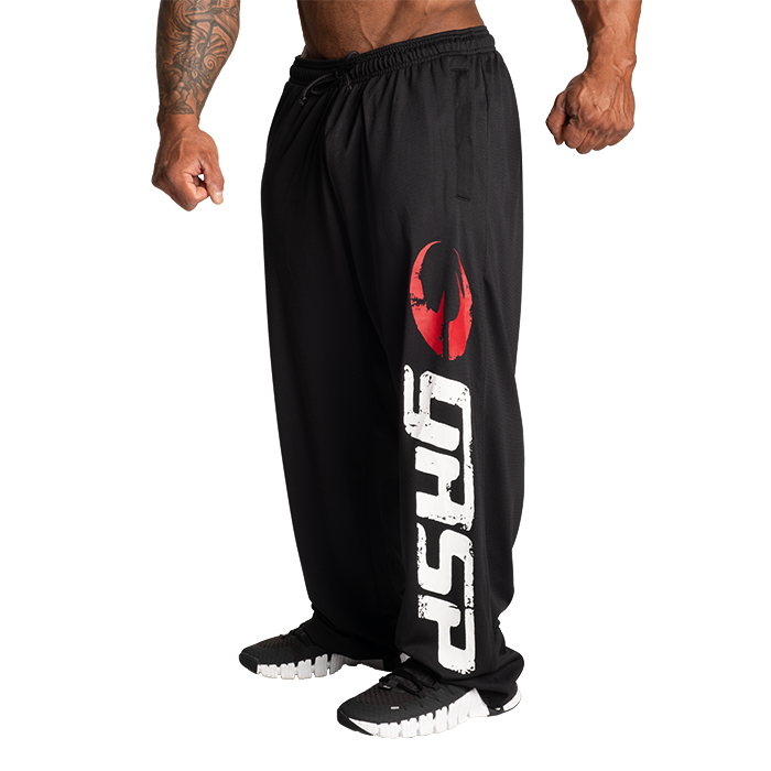 Original Mesh Pants, Black/Red
