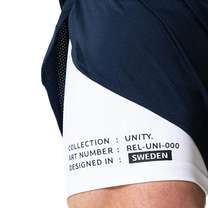 Unity Shorts M&oslash;rkebl&aring;