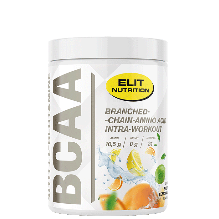 BCAA 4:1:1 + L-glutamin, 400 g, Sweet Lemonade