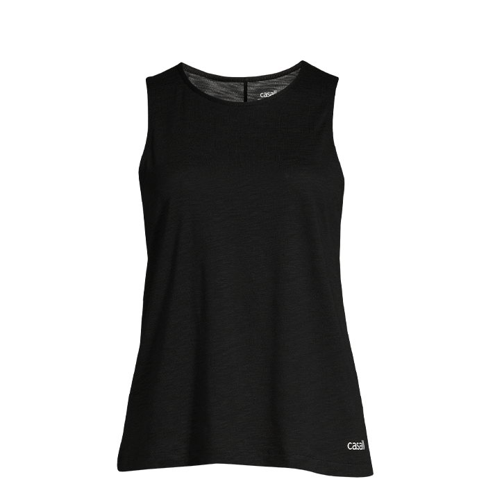 Soft Texture Tank, Black