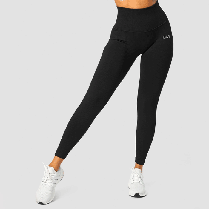 Ribbed Define Seamless Pocket Tights Sort