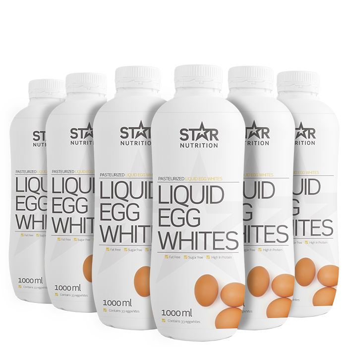 Star Nutrition 6 x Flydende æggehvider, BIG BUY 1000 ml unisex