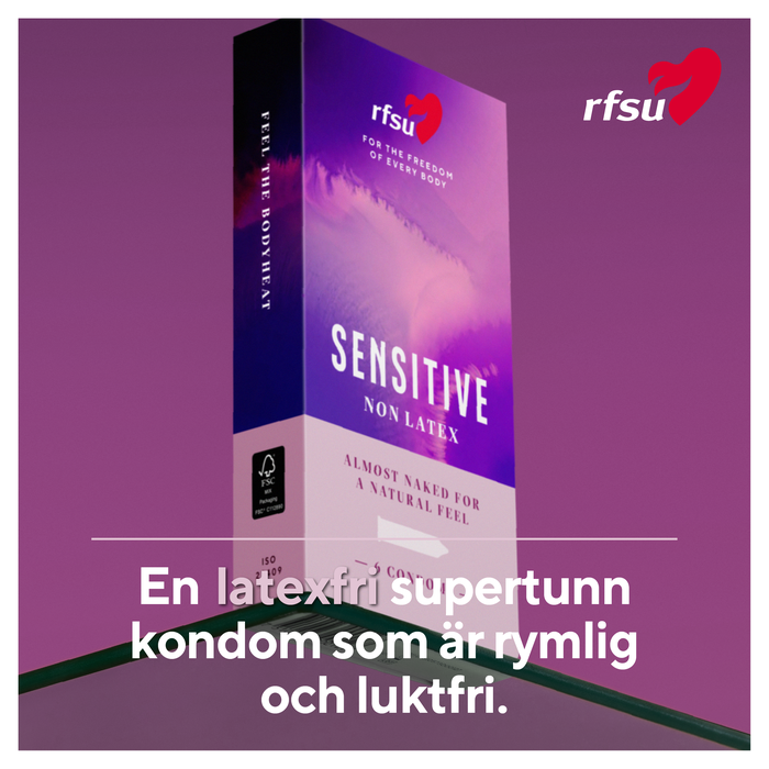 RFSU Sensitive Kondomer 6-pak