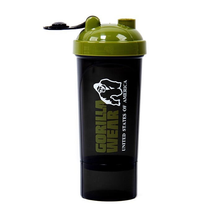 Shaker Compact Sort/Gr&oslash;n 400 ml + 100 ml